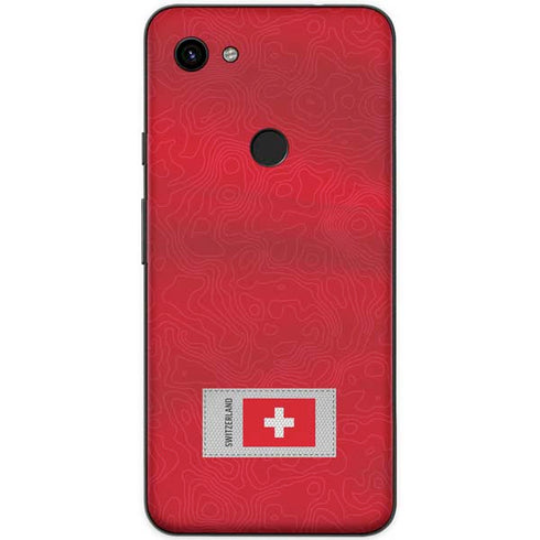 Switzerland Soccer Flag Google Pixel 3a XL Skin